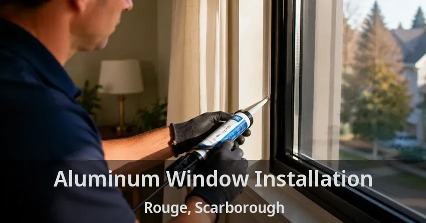 Aluminum Window Installation Rouge, Scarborough - ON