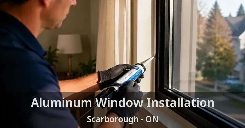 Aluminum Window Installation Scarborough - ON