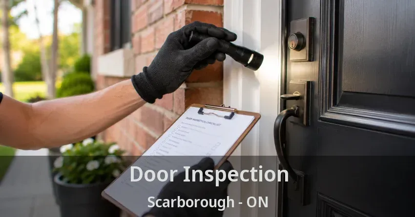 Door Inspection Scarborough - ON