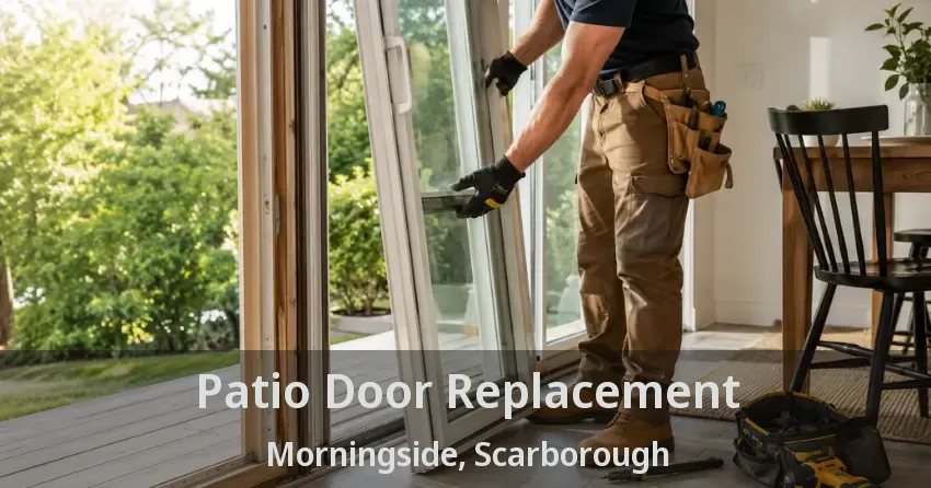 Patio Door Replacement Morningside, Scarborough - ON
