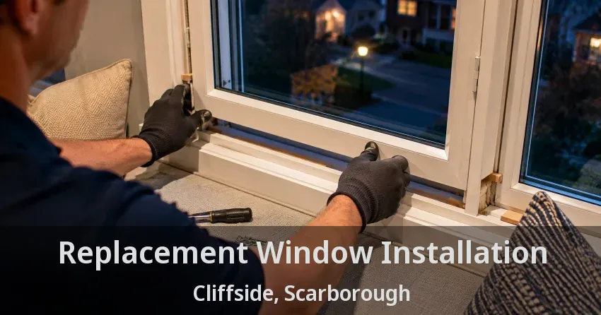 Replacement Window Installation Cliffside, Scarborough - ON