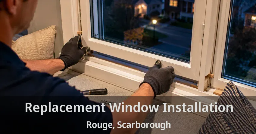 Replacement Window Installation Rouge, Scarborough - ON