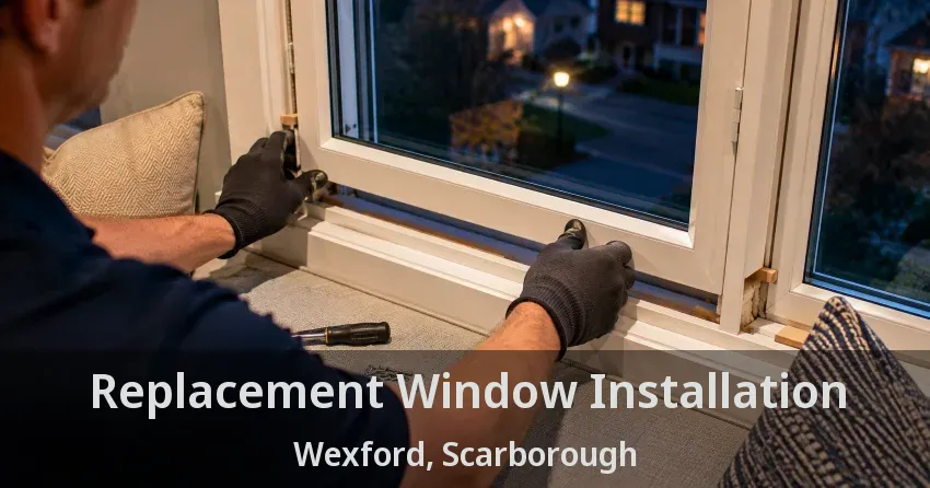 Replacement Window Installation Wexford, Scarborough - ON