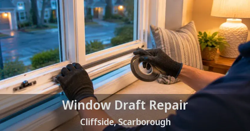 Window Draft Repair Cliffside, Scarborough - ON