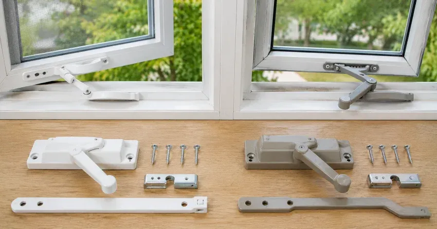 new casement window crank operator installed in Clairlea, Scarborough home